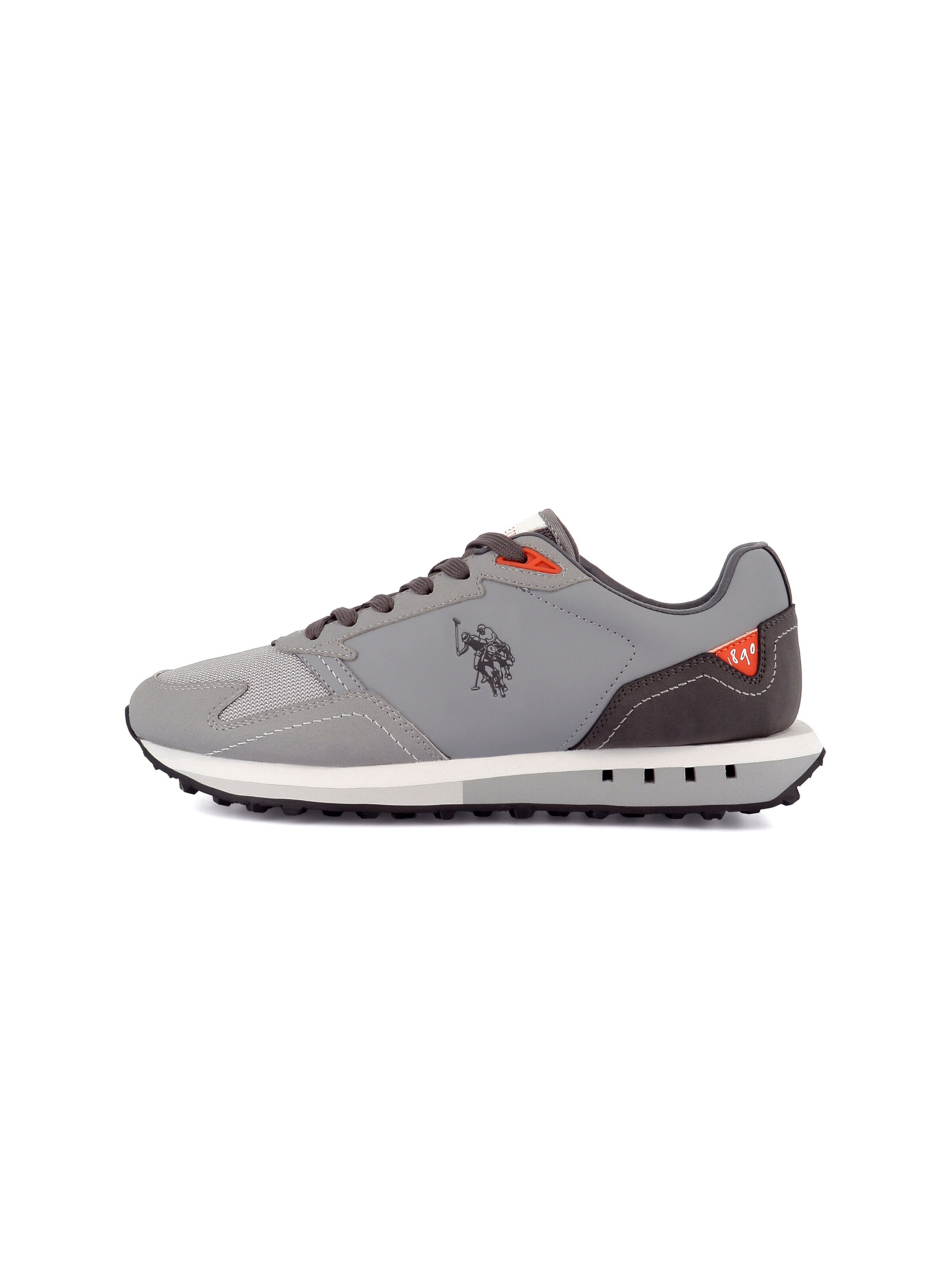 Baskets basses 'April' US POLO ASSN. en gris