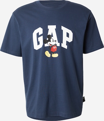 GAP Koszulka 'V-DIS x GAP' w kolorze niebieski: przód