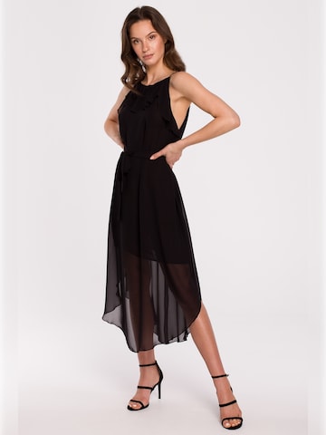 Makover - Vestido en negro: frente