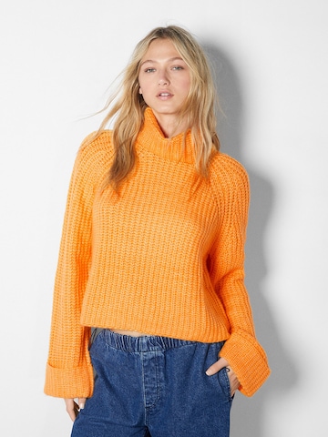 Bershka Trui in Oranje: voorkant