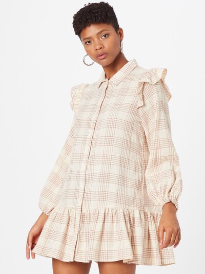 Rochie tip bluză 'MARNIE' Cotton On pe crem / bej deschis, Vizualizare model