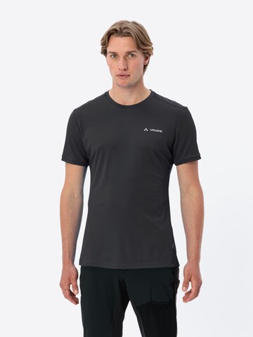VAUDE Functioneel shirt 'Scopi IV' in Zwart: voorkant