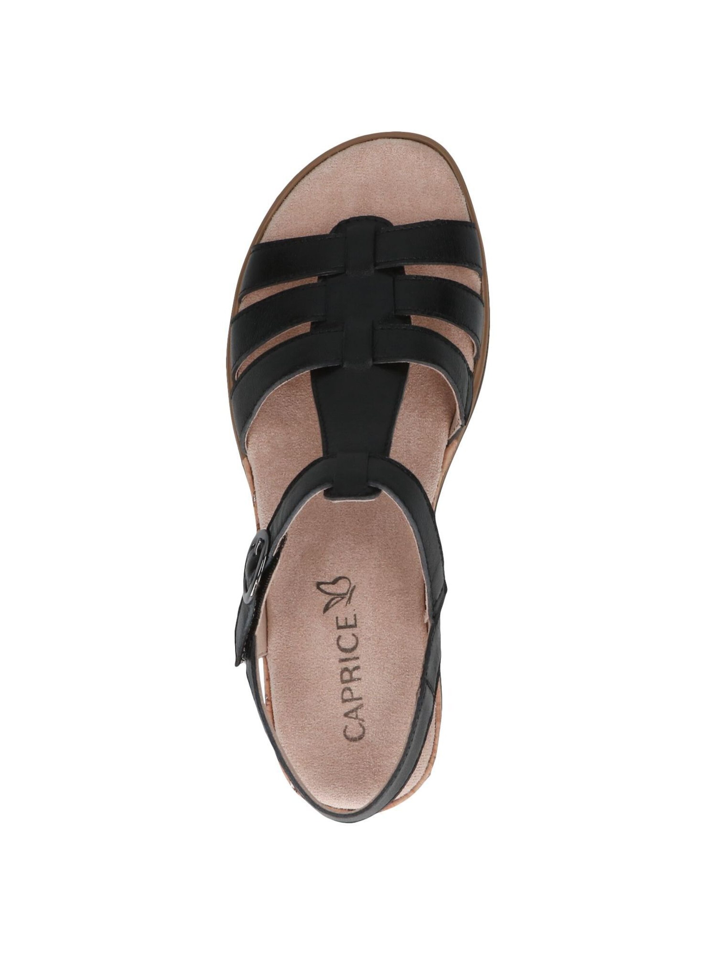 CAPRICE - Sandália em preto