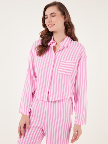 LELA Pyjama 'Lela' in Roze