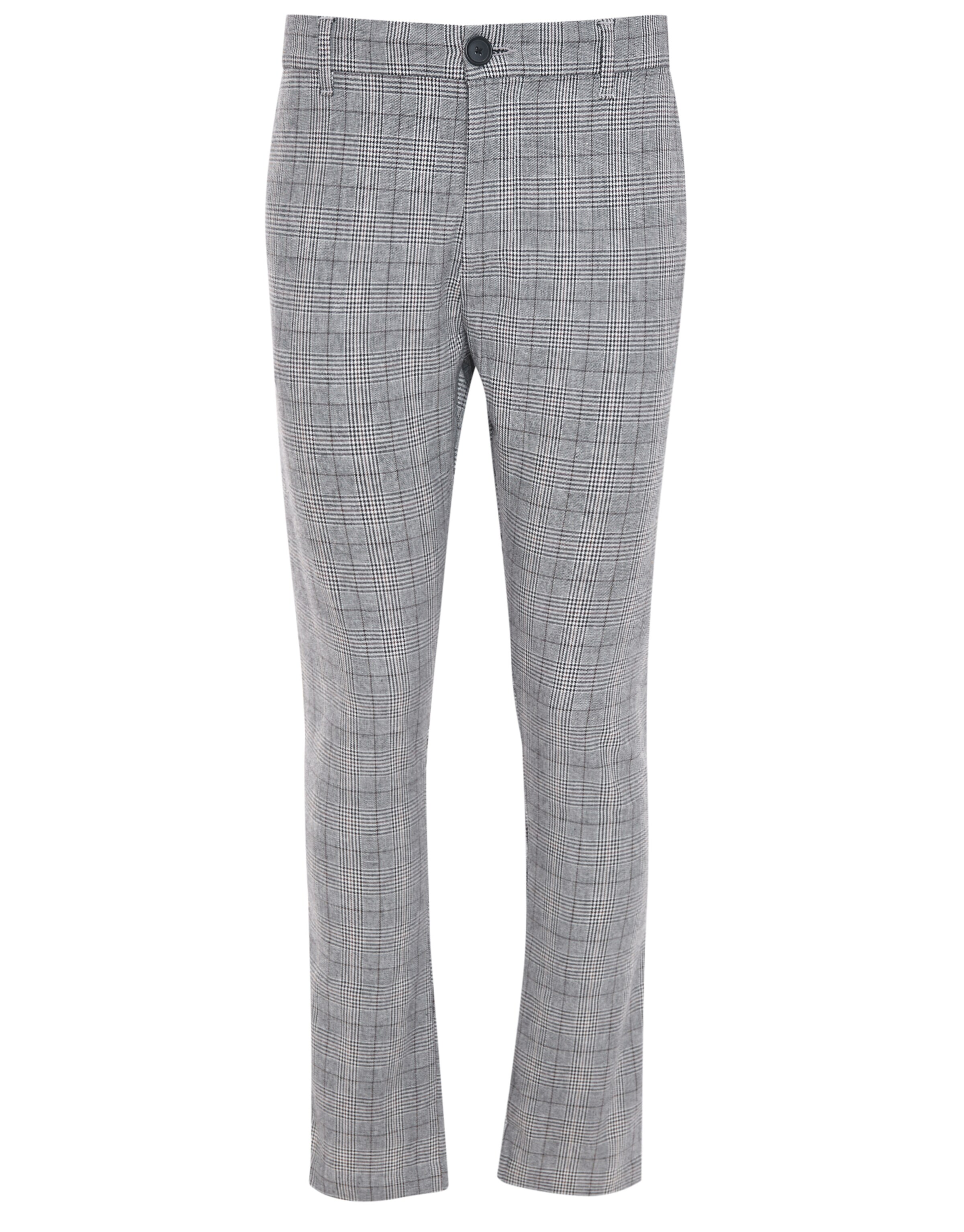 Threadbare Broek 'Jay' in Grijs: voorkant