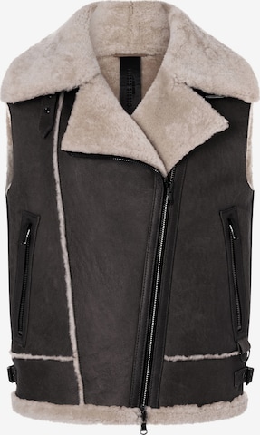 Werner Christ Vest 'Paulina' in Brown: front