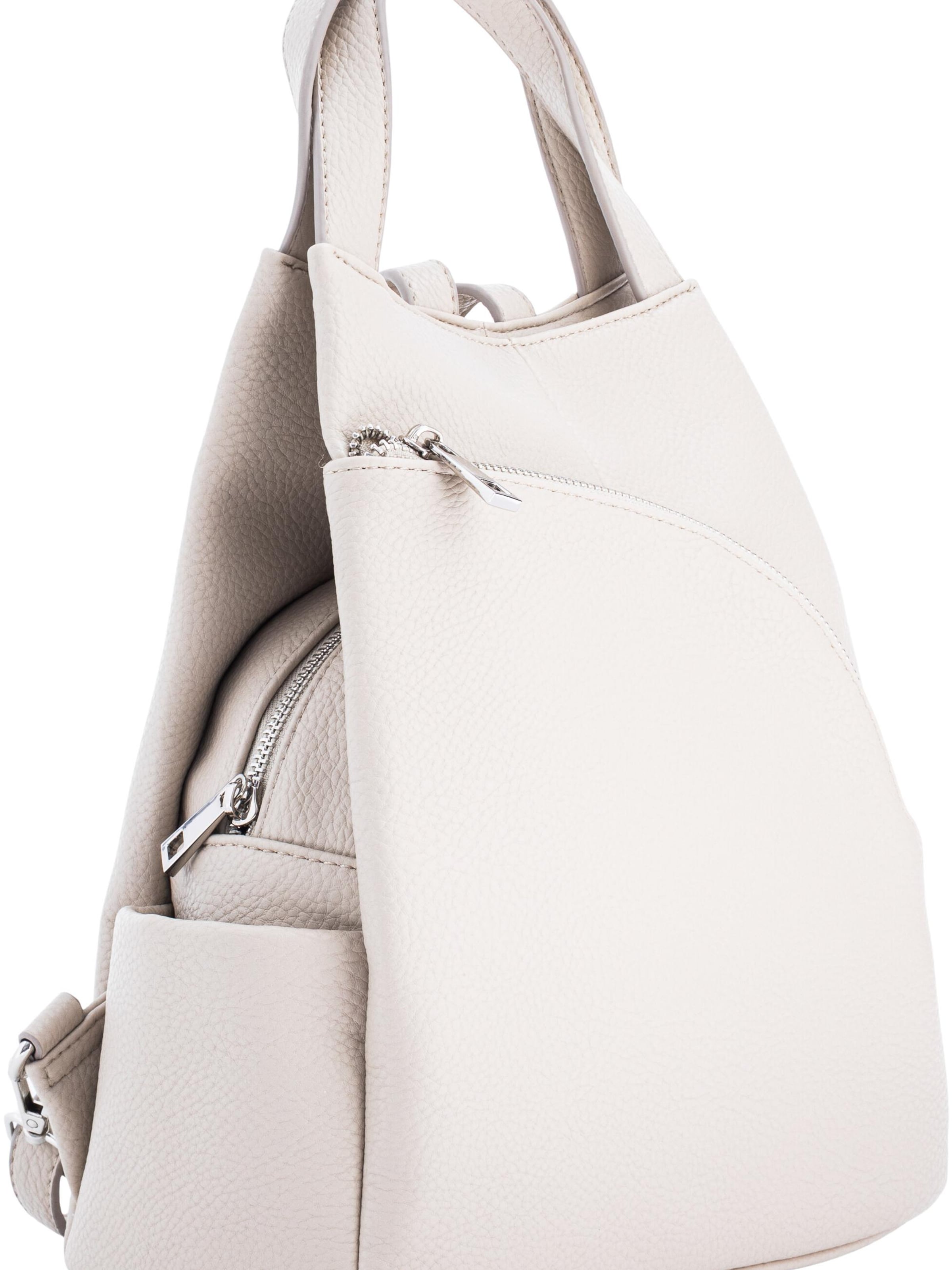 COLLEZIONE ALESSANDRO Backpack 'München' in Beige