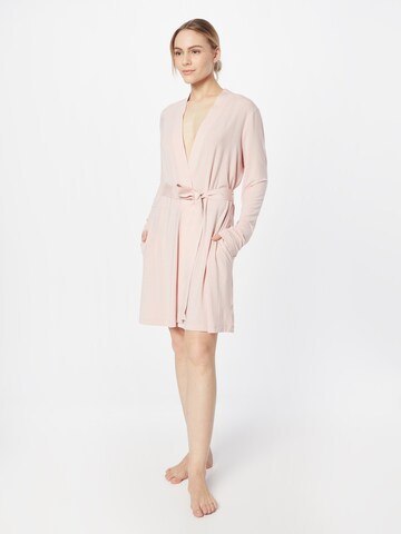 SCHIESSER Dressing Gown in Pink: front