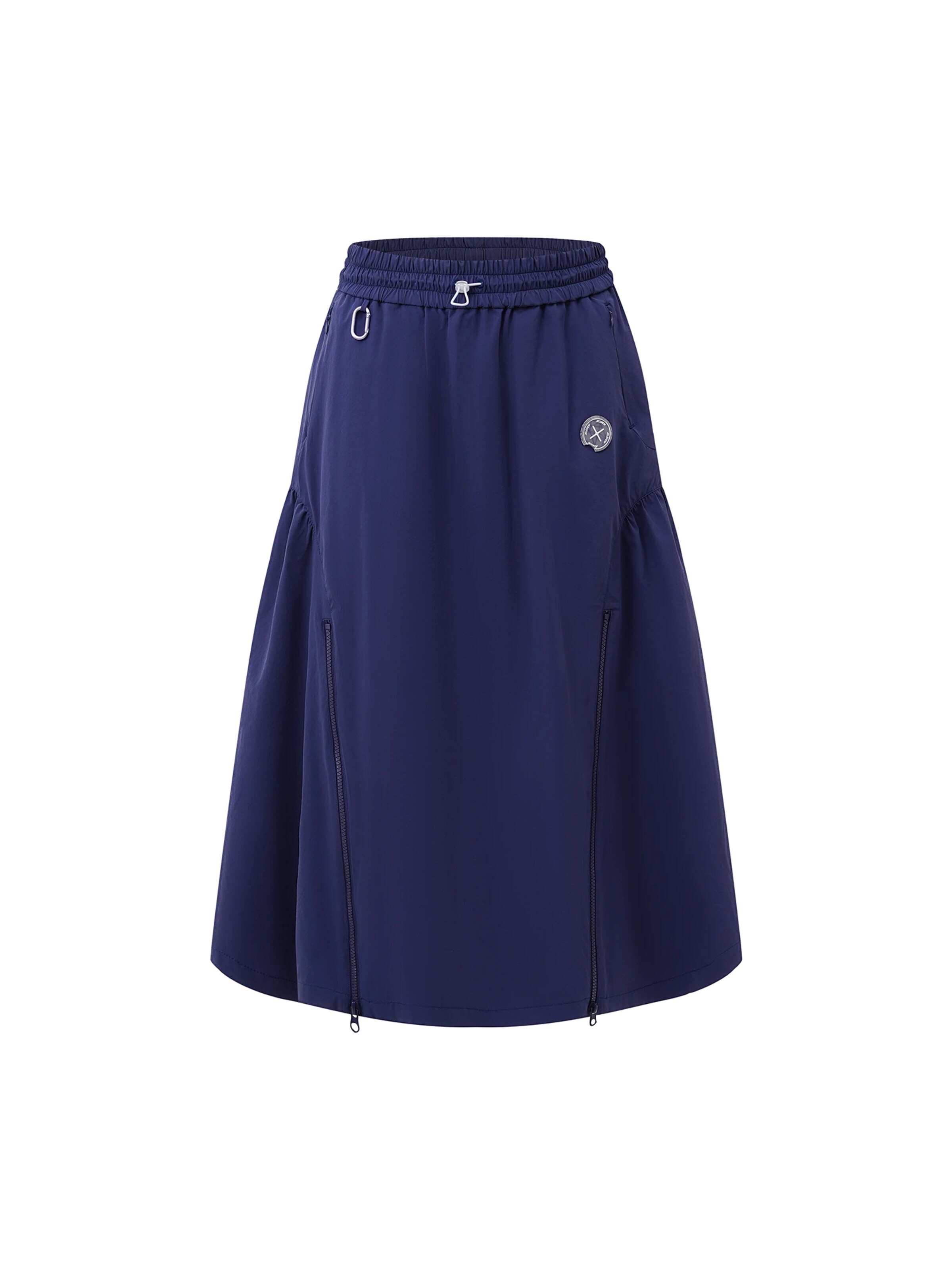 Gonna sportiva 'Lake District Cargo Long Skirts' di Jelenew in lilla: frontale