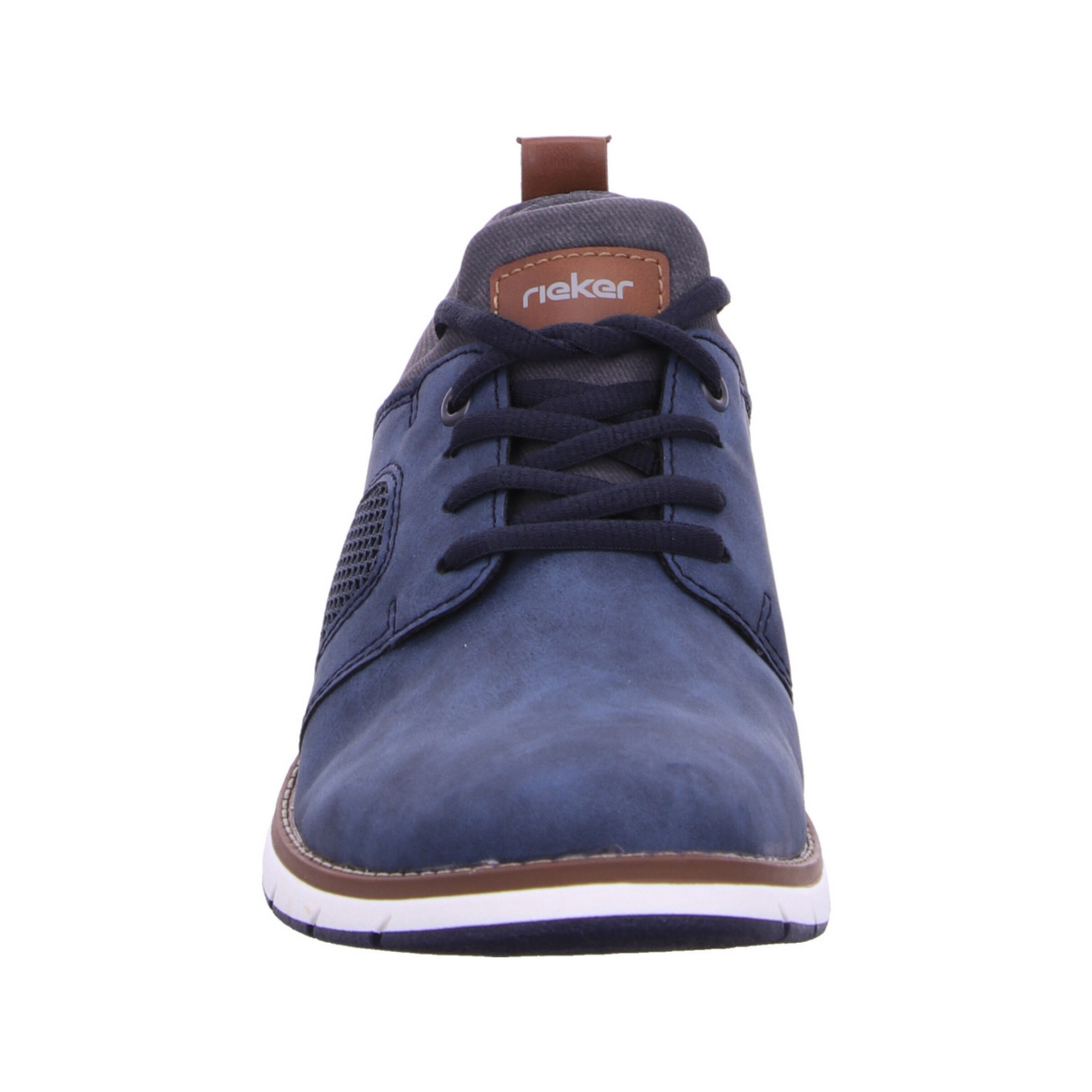 Rieker - Sapatilha com atacadores em azul