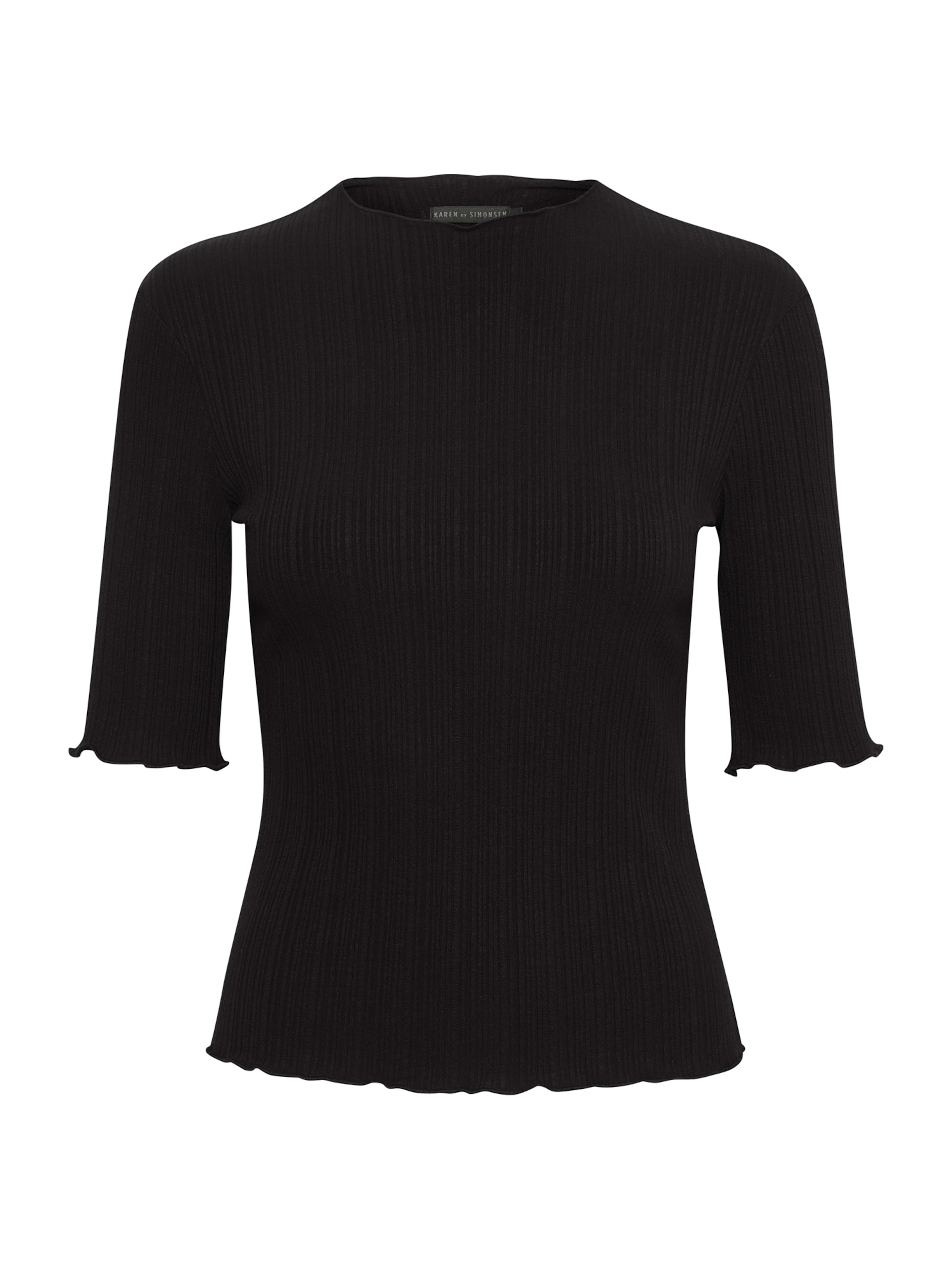 KAREN BY SIMONSEN - Camiseta 'Candace' en negro: frente