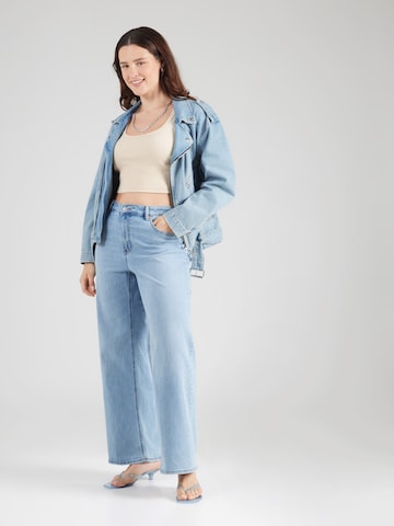 Vero Moda Curve - Pierna ancha Vaquero 'VMCOLIVIA' en azul