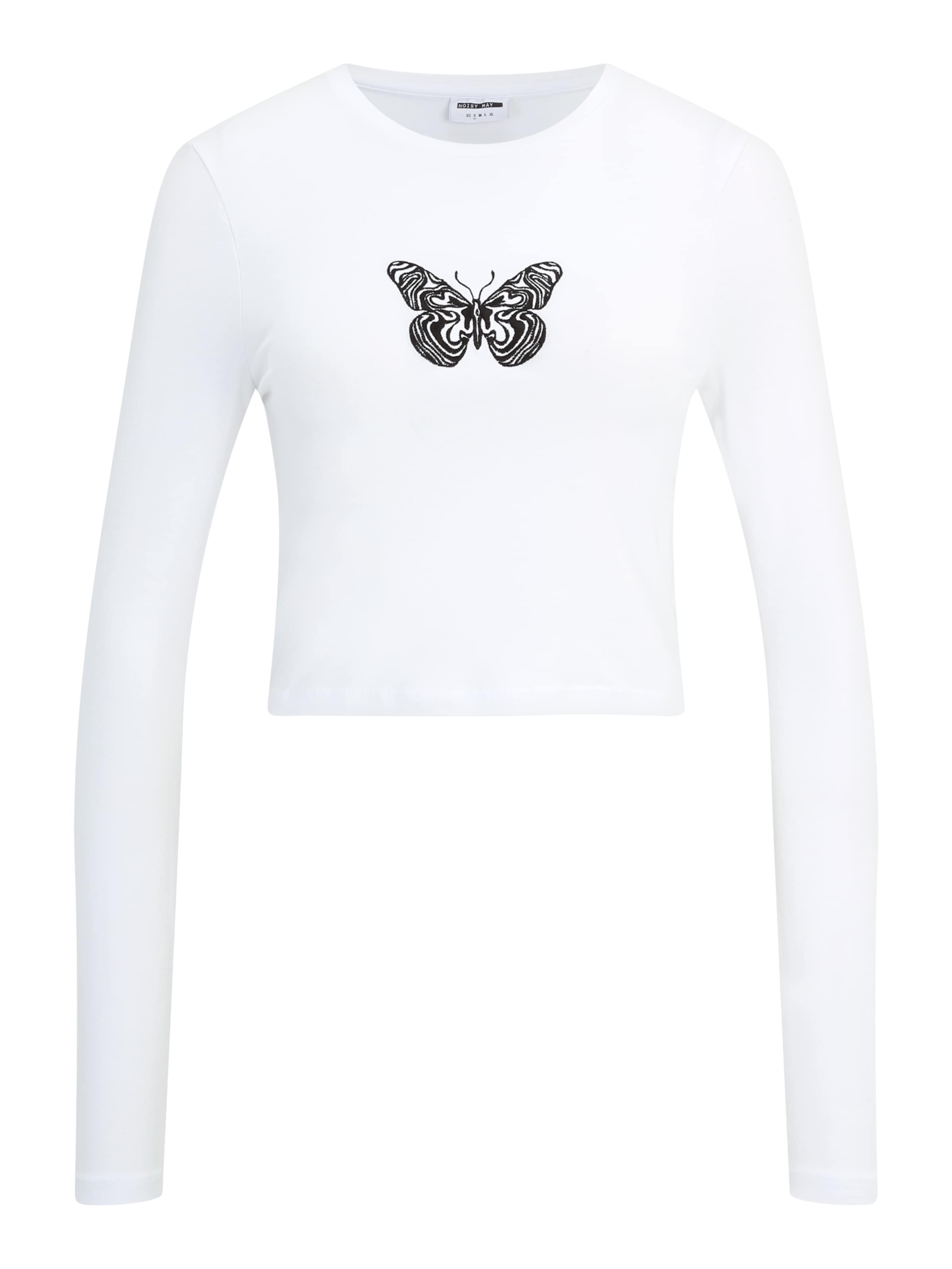 Noisy may Shirt 'NMSILJA' in White: front