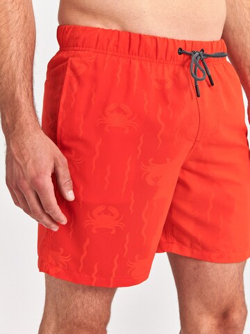 Shorts de bain Shiwi en rouge