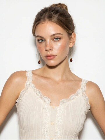 Top di Bianco Lucci in beige