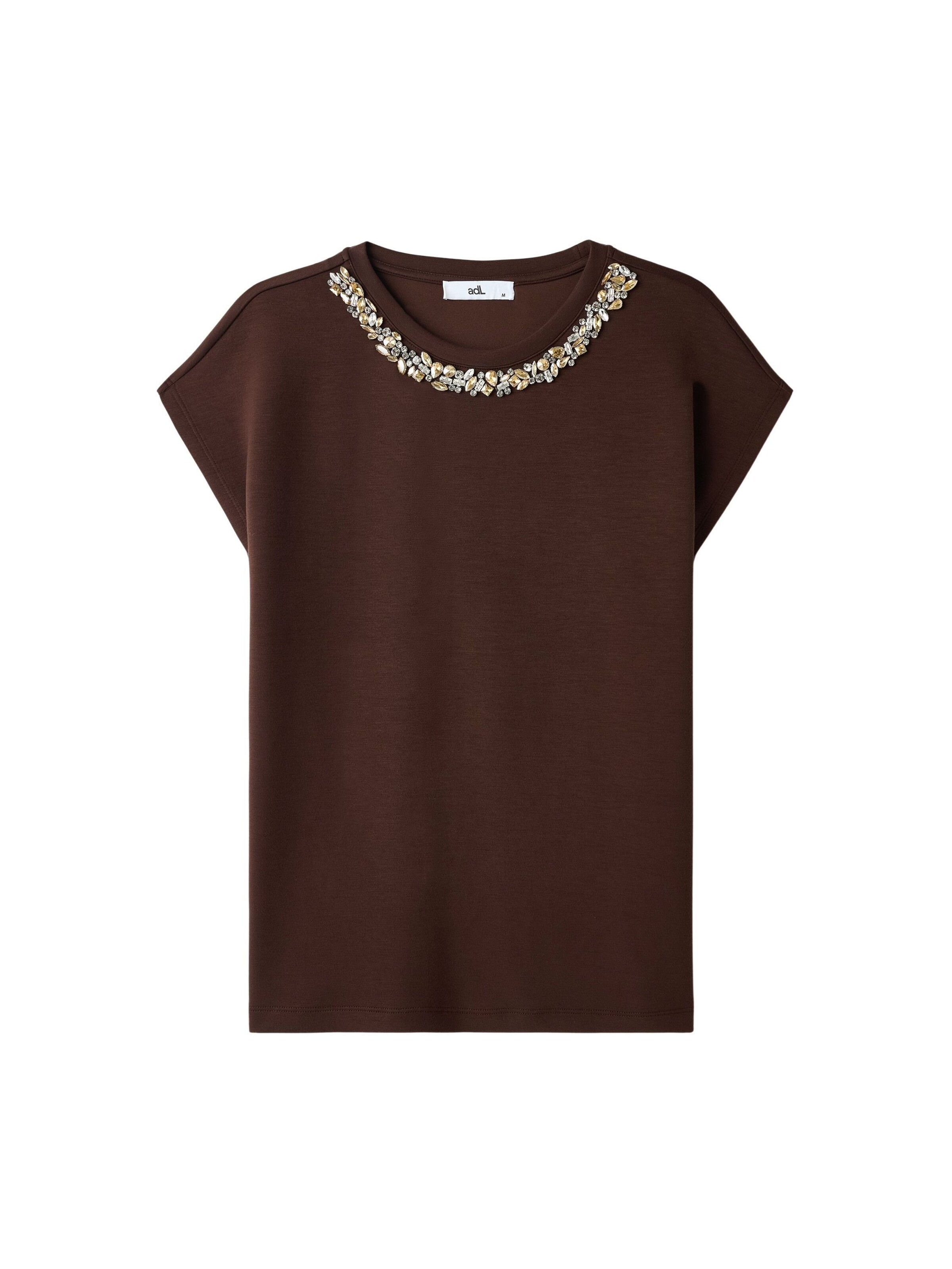 adl Blouse in Bruin: voorkant