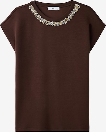 adl Blouse in Bruin: voorkant