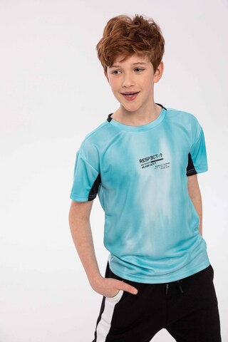 Maglia funzionale di MINOTI in blu: frontale
