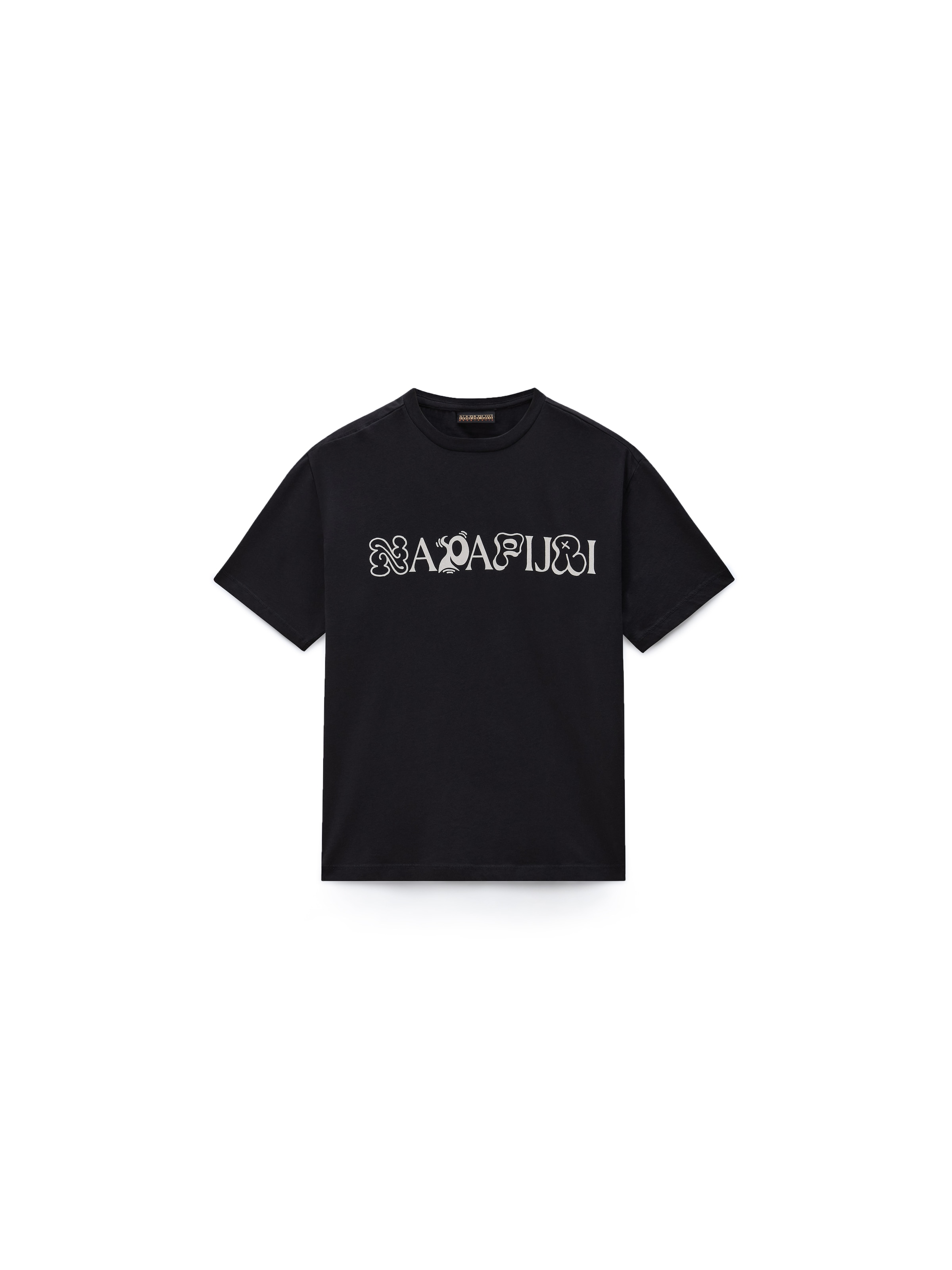 NAPAPIJRI Camiseta 'S-Acadia' en 104 en crema / negro, Vista del producto