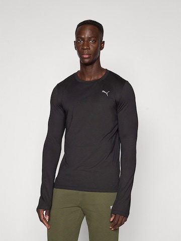 PUMA Функционална тениска в черно: отпред