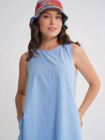 MixRay Dress in Blue