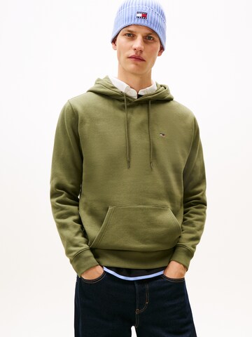 Tommy Jeans Sweatshirt in Grün: Vorderseite