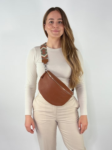 Sacs banane 'JUNA large' lePelou en marron