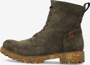 JOSEF SEIBEL Schnürstiefelette 'Marta 02' in Grün: Vorderseite