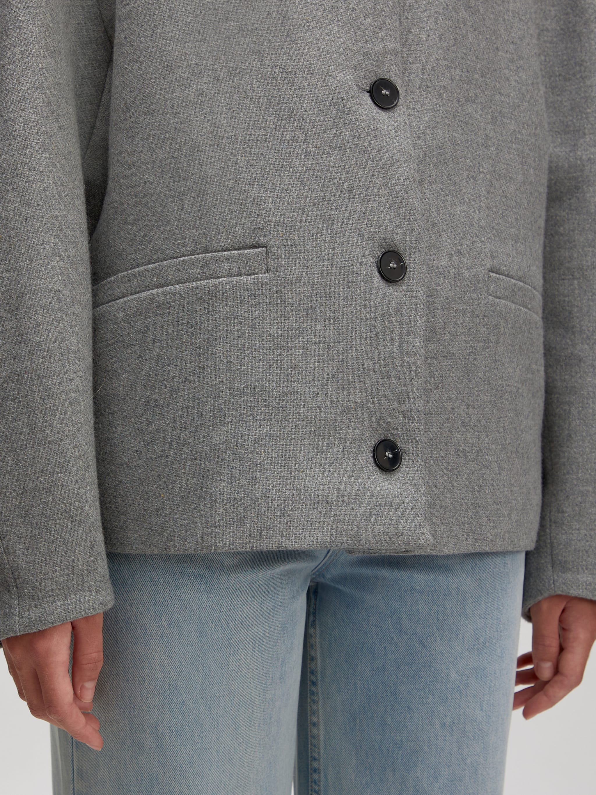 EDITED Produits Veste mi-saison 'Aino Wool' gris