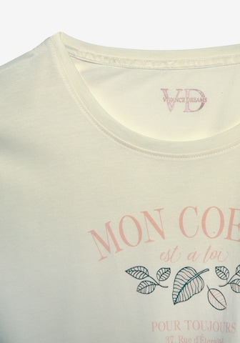 T-shirt VIVANCE en beige