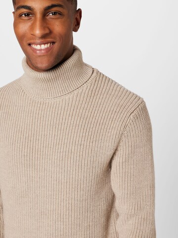 DRYKORN Pullover 'CLAUDE' in Braun