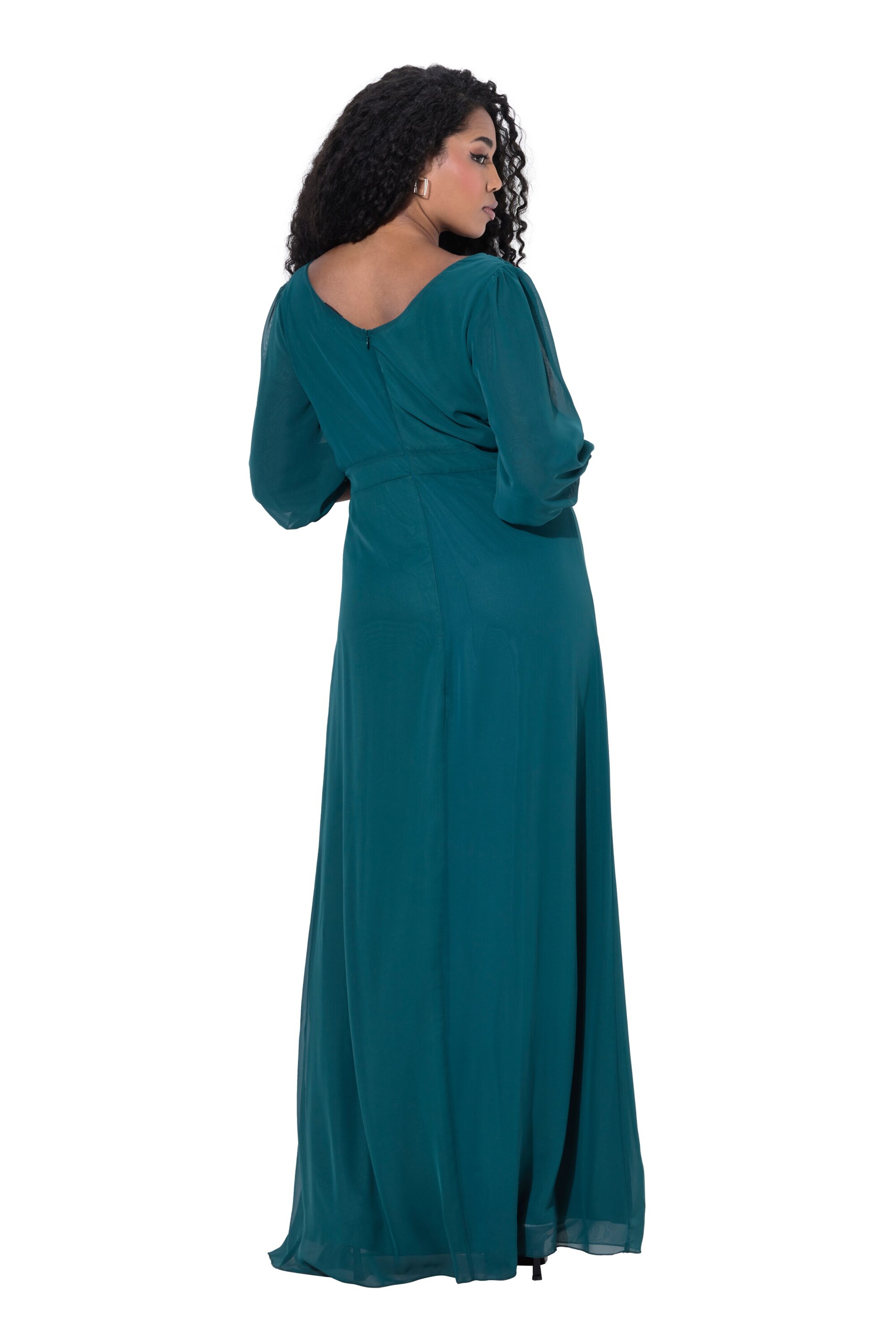 Ulla Popken Avondjurk in Blauw