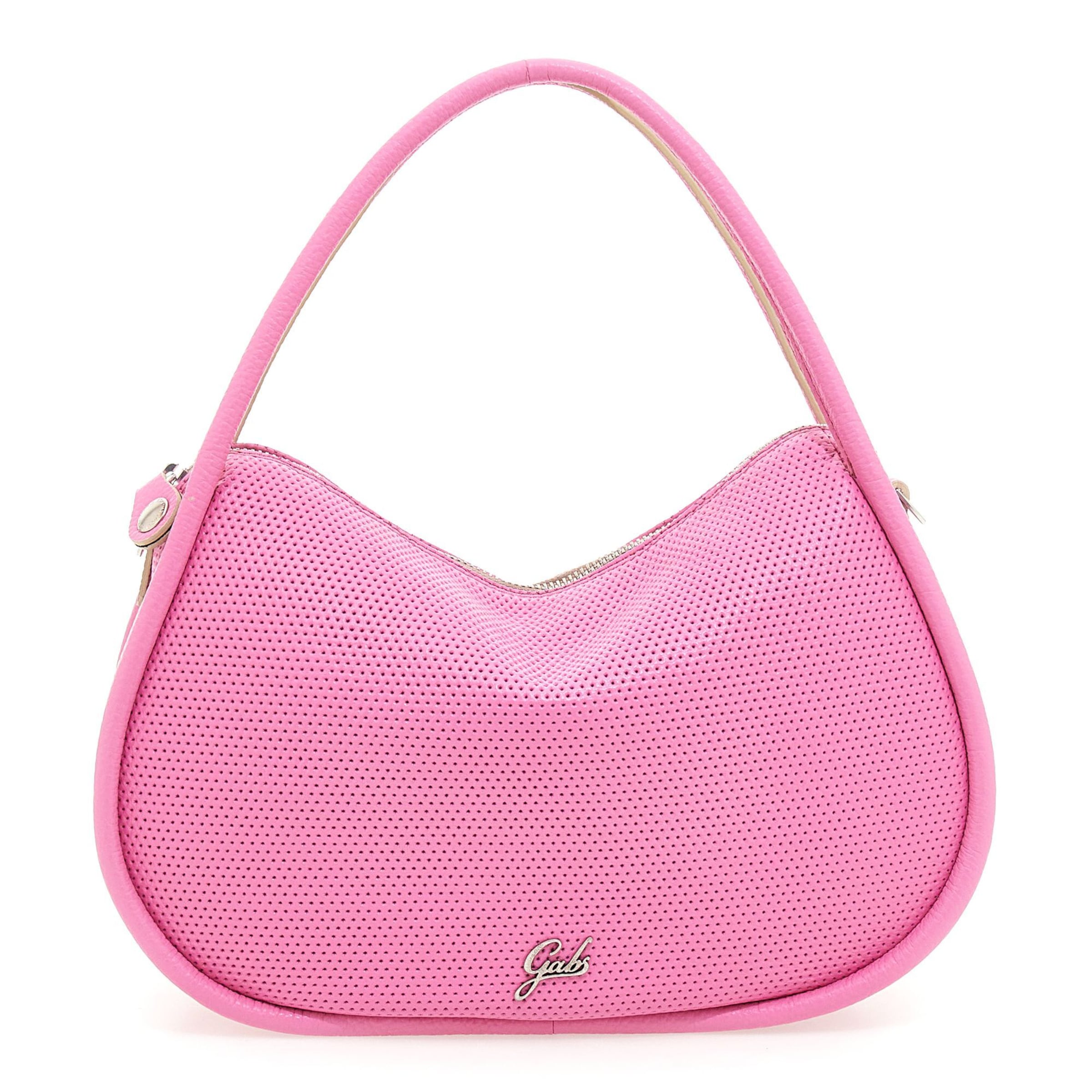 Gabs Schultertasche in Pink: Vorderseite