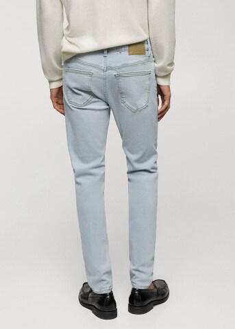 MANGO MAN Slimfit Jeans 'Jude' in Blau