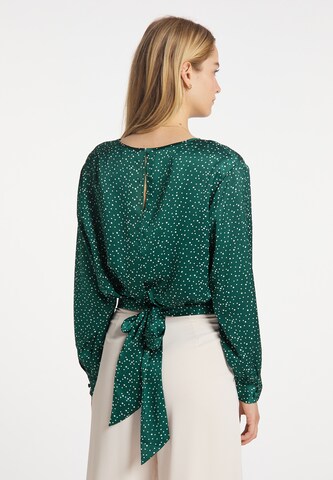 DreiMaster Klassik Blouse in Green