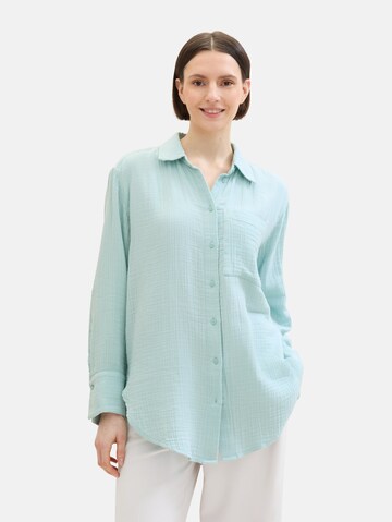 TOM TAILOR Blouse in Groen