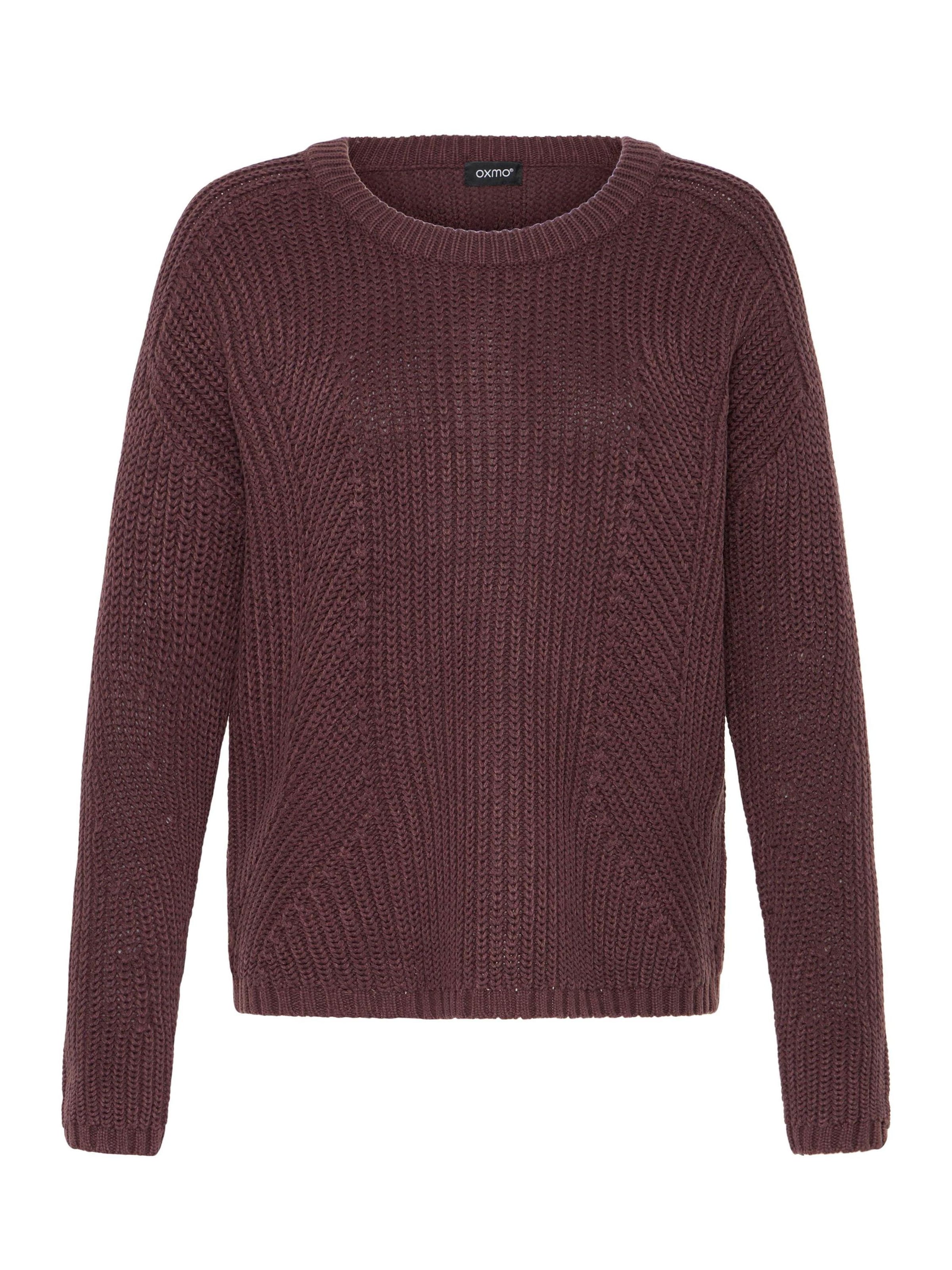 Oxmo - Jersey ' OXFKANNA ' en marrón: frente