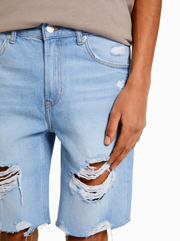 Bershka Regular Jeans in Blue