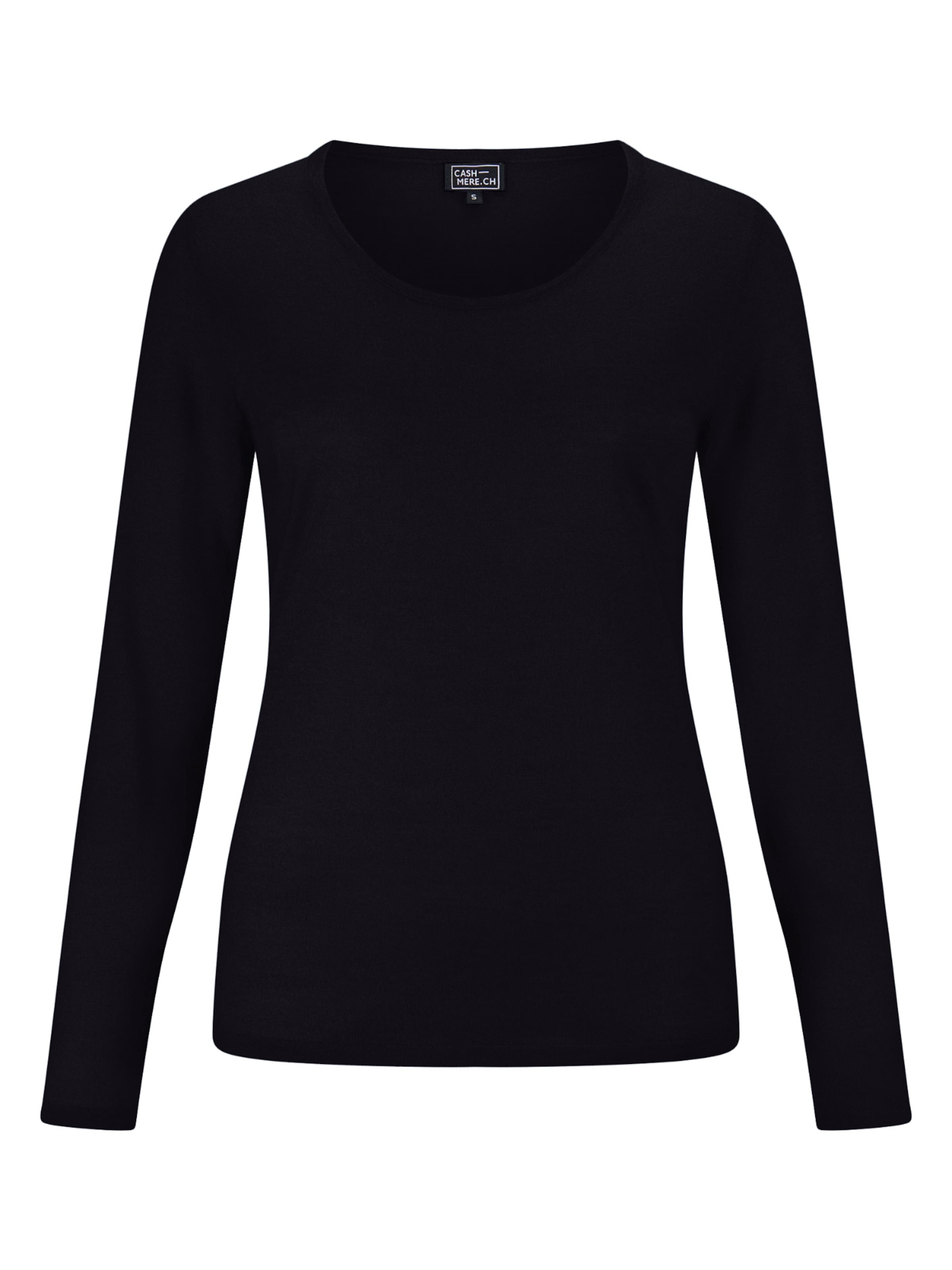 Pullover di CASH-MERE.CH in nero: frontale