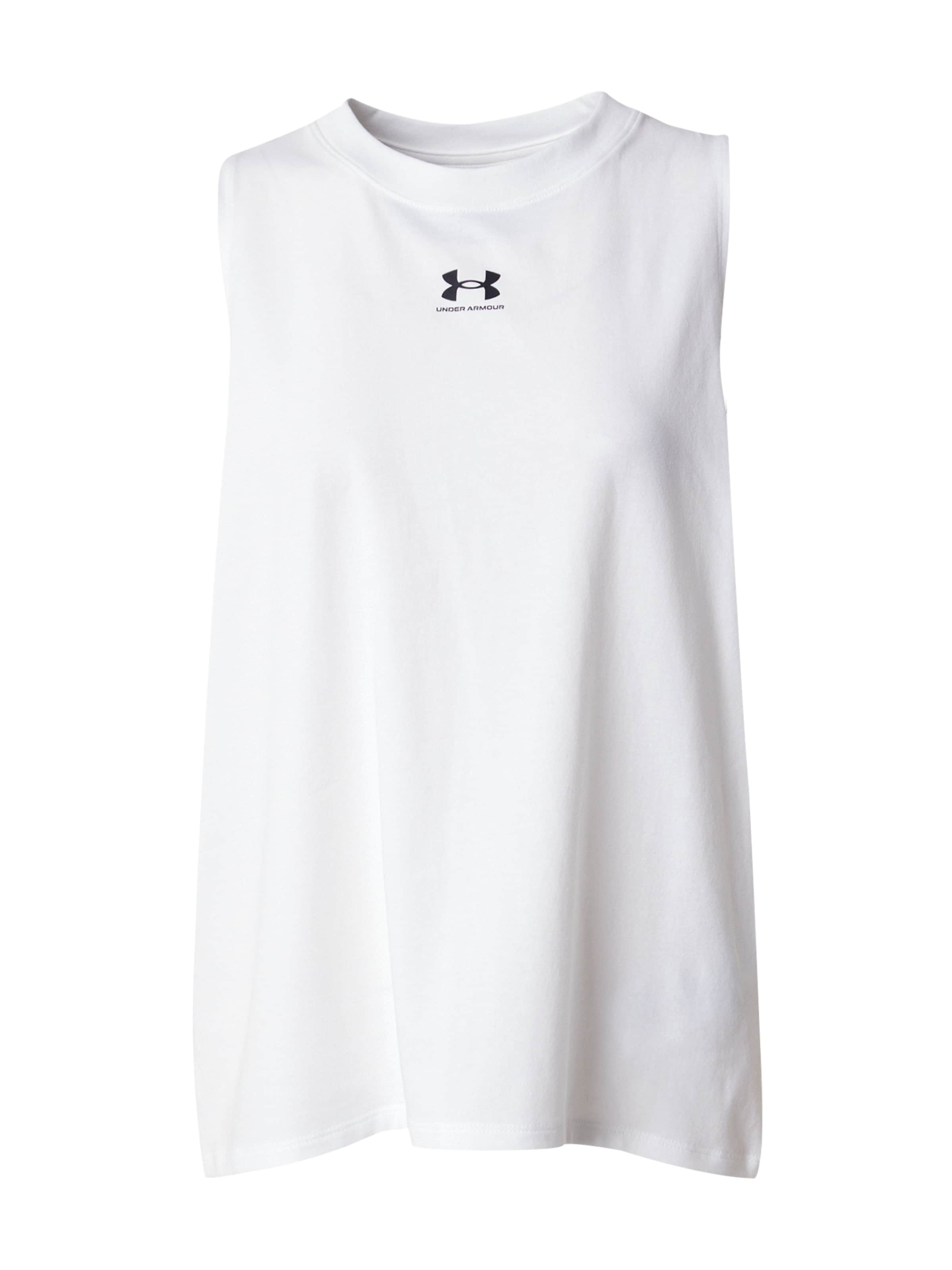 UNDER ARMOUR Sport top 'Off Campus Muscle' - fehér: elől