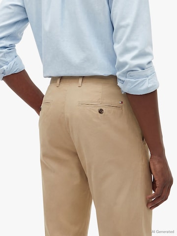 Regular Pantalon à pince 'Dover' TOMMY HILFIGER en beige