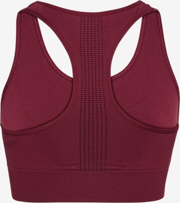 Hummel Bustier Biustonosz sportowy w kolorze fioletowy