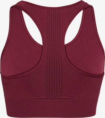 Hummel Bustier Sports-BH i lilla