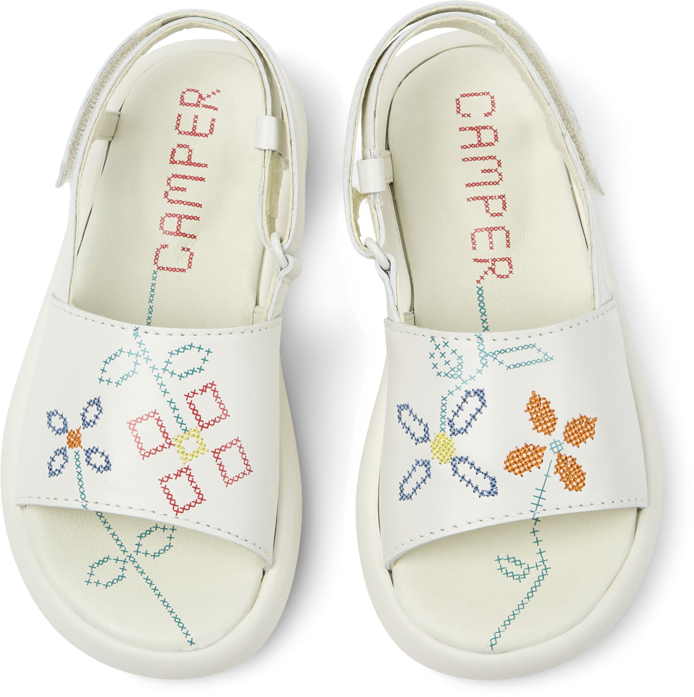 Sandales ' Pelotas Flota Twins' CAMPER en blanc