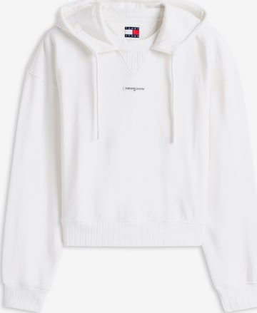 Tommy Jeans Sweatshirt in Wit: voorkant