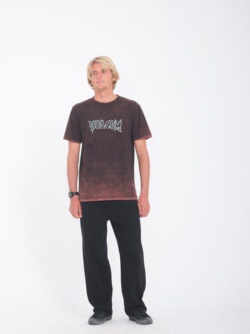 T-Shirt fonctionnel ' FA MAX SHERMAN 3 SST ' Volcom en marron