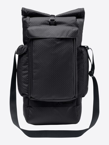 VAUDE Sports Bag 'Cyclist Back Single' in Black: front