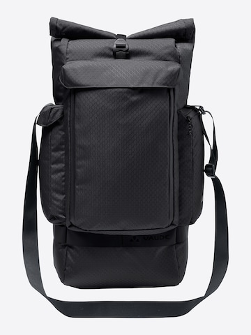 VAUDE Sports Bag 'Cyclist Back Single' in Black: front