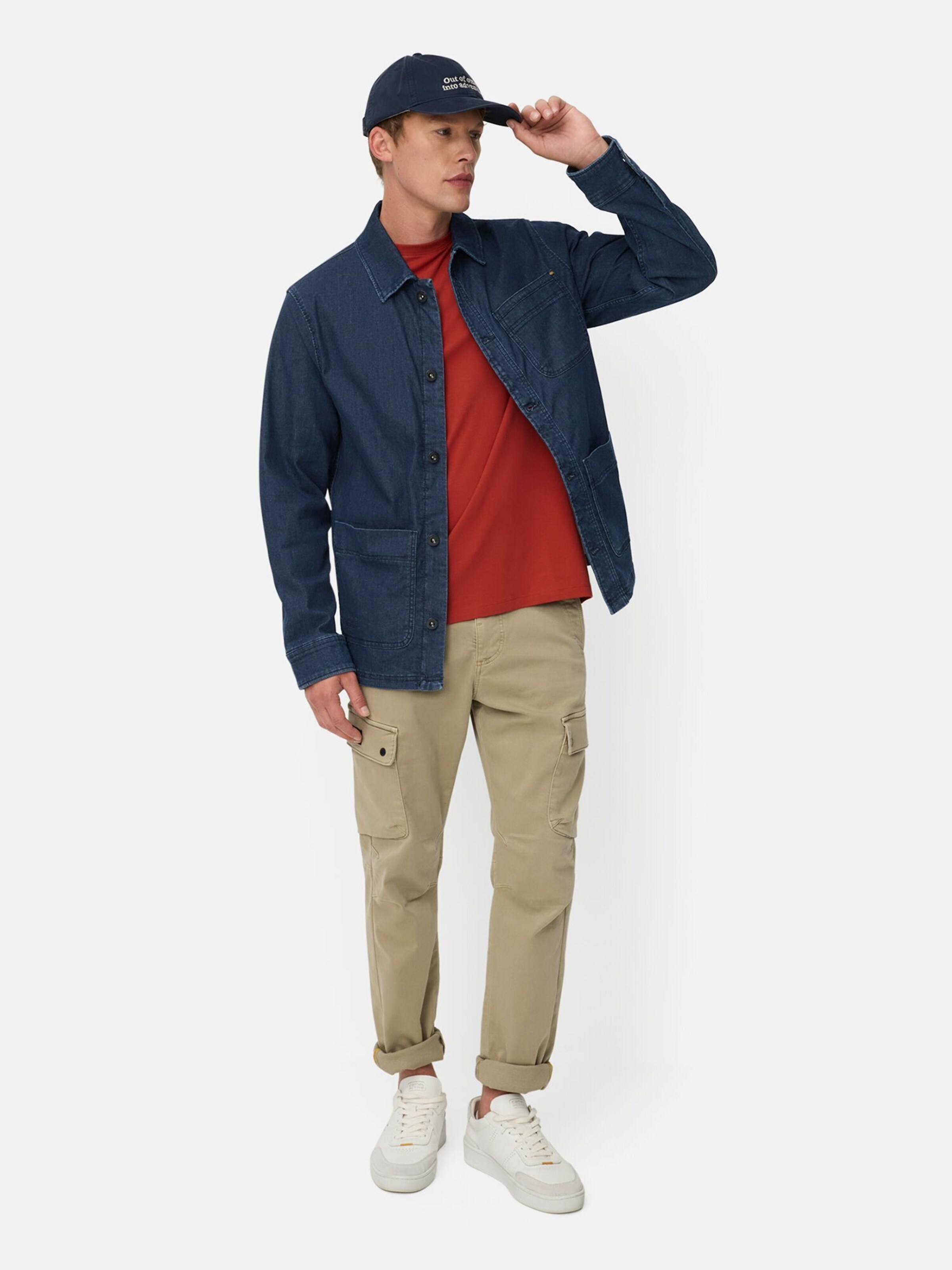CAMEL ACTIVE Between-Season Jacket in Blue