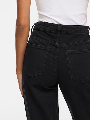 VILA - Loosefit Vaquero 'LISA' en negro